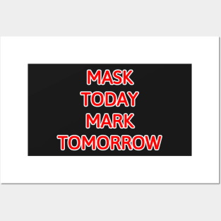 Revelation 13-17 Mask Today Mark Tomorrow Posters and Art